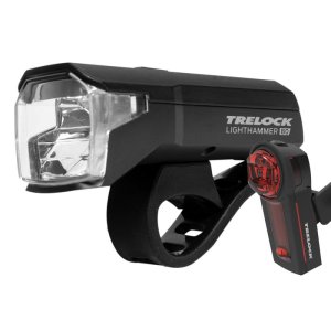 Trelock Beleuchtungsset   LS 440/740 Lighthammer 80 Lux