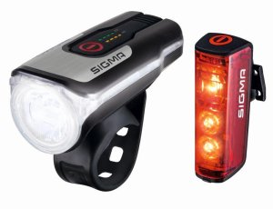 Sigma Sport Beleuchtungsset Aura 80 USB/Blaze
